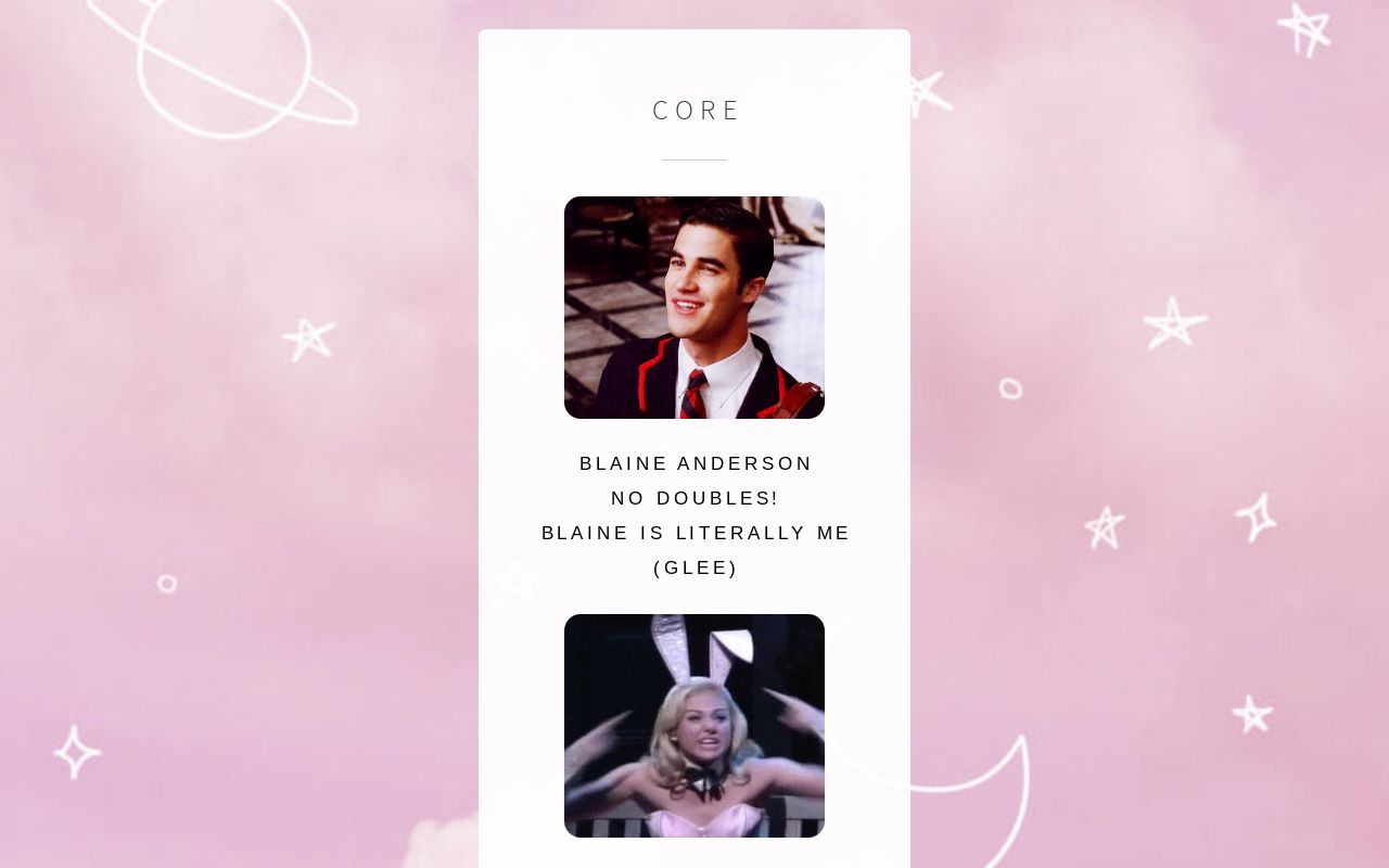 Carrd profile picture for @cores